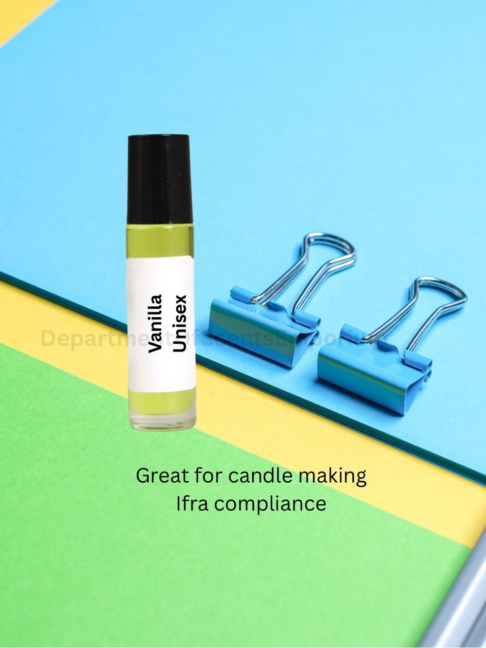 Vanilla 1/3 Oz  Unisex Fragrance Roll-On Candle making Oil